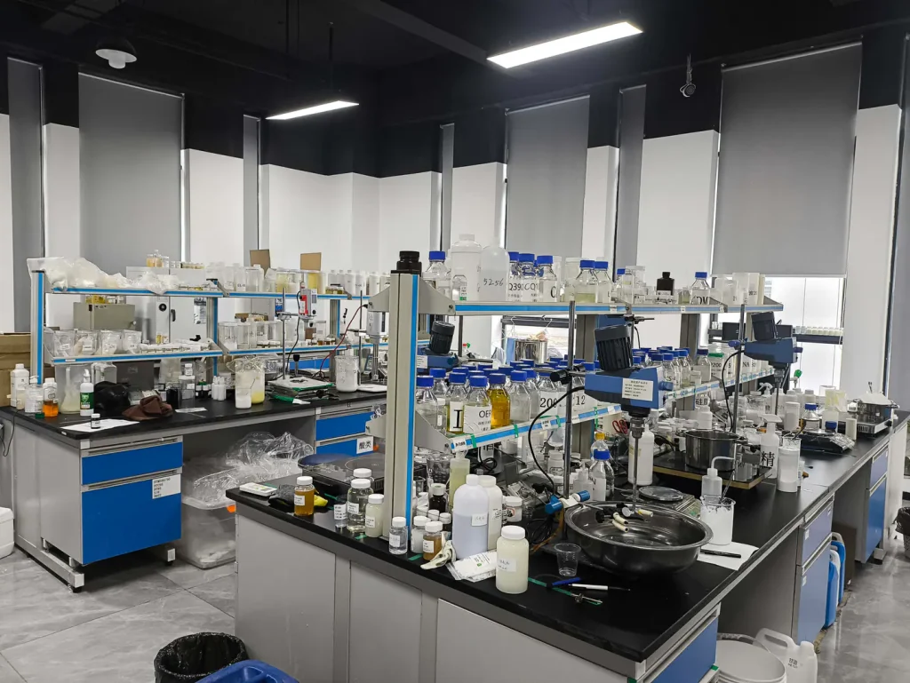 Plant Chain application laboratory in Guangzhou